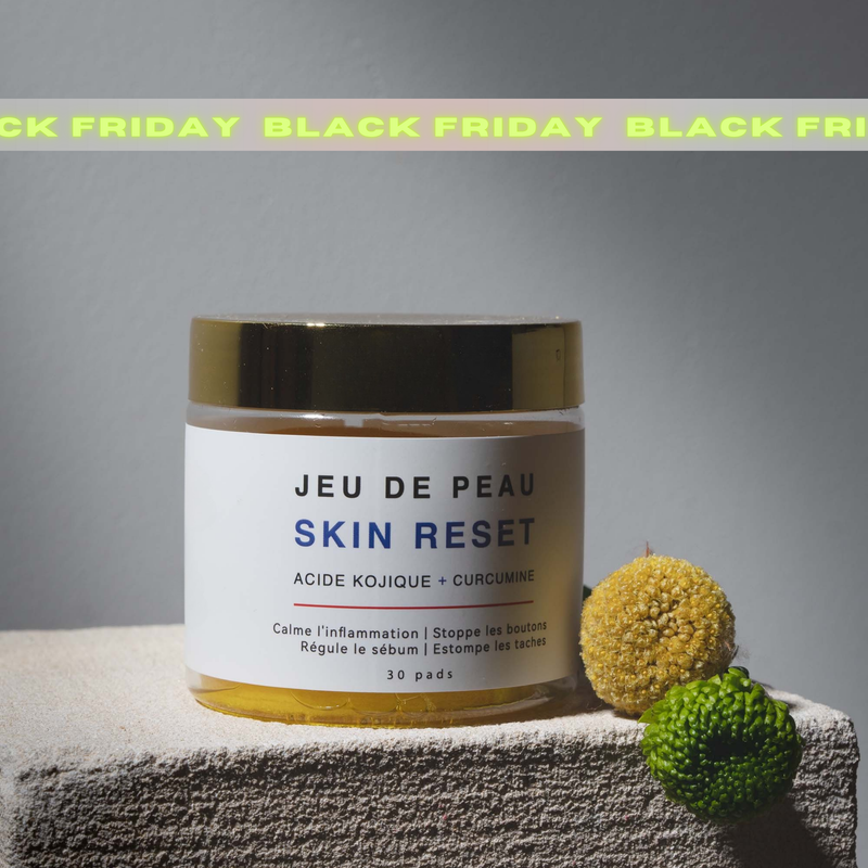 Routine Pads anti-taches à l'acide kojique, curcuma, curcumine et niacinamide Jeu De Peau